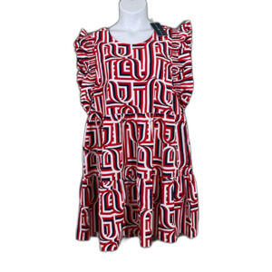NWT Michelle McDowell Everly Dress Touchdown women’s size XL ruffle